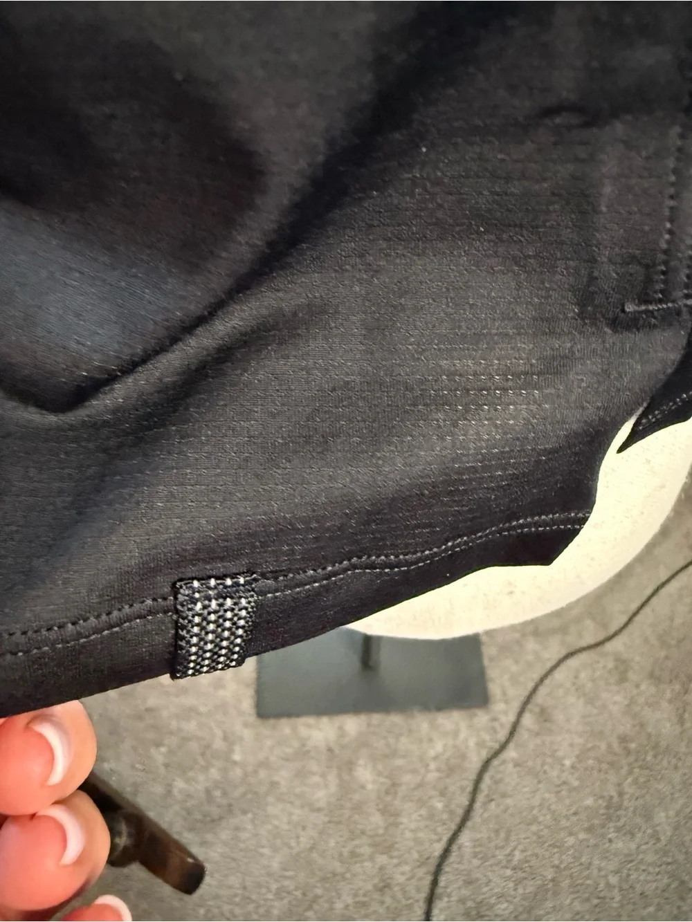 lululemon athletica Black Crewneck Sleeveless Tank